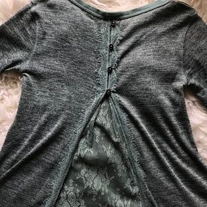 Lace Long Sleeve Top